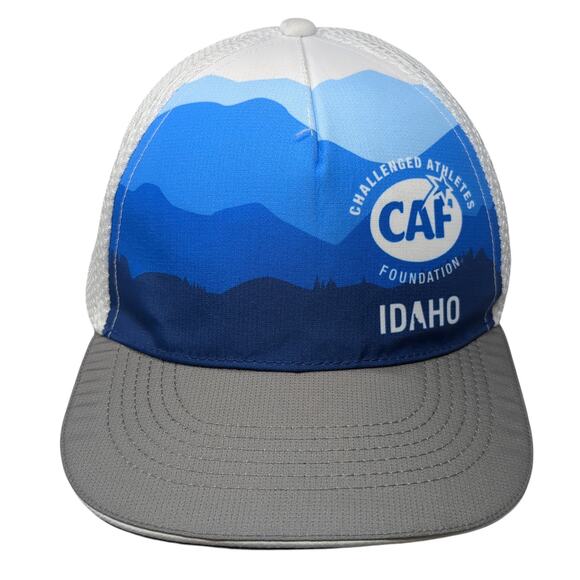 CAF Idaho Snapback Trucker Hat Multi One Size Adjustable Mesh Back Headsweats - Picture 1 of 9